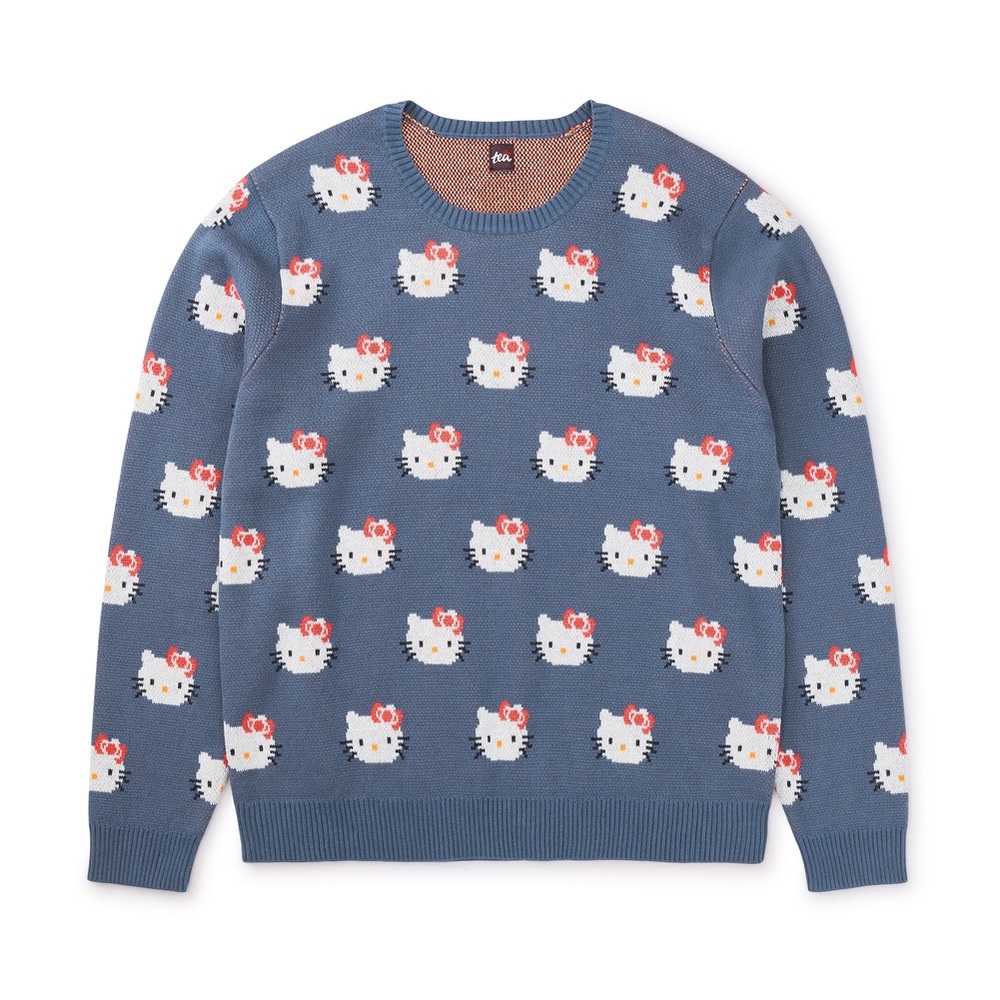Hello Kitty x Tea Collection crewneck sweater, size M (women). New with tags!